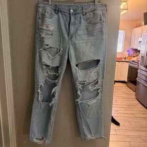 American Eagle Outfitters Light Blue Denim